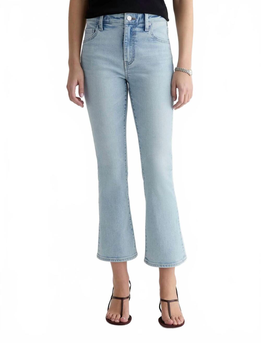 NEW AG JEANS farrah boot crop jeans in intention